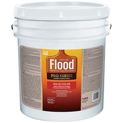 Flood Pro Series Solid Satin Neutral Deep Base Acrylic Wood Stain 5 gal
