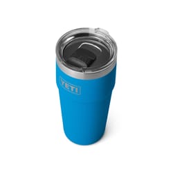 YETI Rambler 20 oz Big Wave Blue BPA Free Stackable Insulated Cup