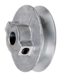 Chicago Die Cast 3 1/2 in. D Zinc Single V Grooved Pulley