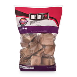 Weber Firespice All Natural Mesquite Wood Smoking Chunks 350 cu in