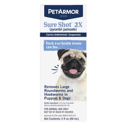 PetArmor Sure Shot Dog De-Wormer 2 oz