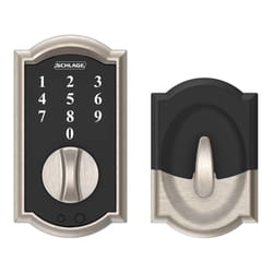 Schlage Satin Nickel Steel Electronic Keypad Entry Lock