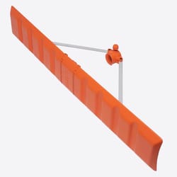 EZ Smart Tools 36 in. W X 1 ft. L Poly Roof Rake