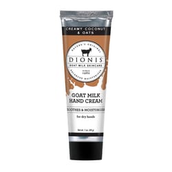 Dionis Goat Milk Creamy Coconut & Oats Scent Hand Cream 1 oz 1 pk