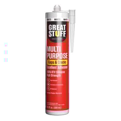 Great Stuff White Acetoxy Silicone Multipurpose Sealant 10.1 oz
