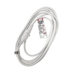 Ace Outdoor 15 ft. L White Extension Cord 16/3 SJTW