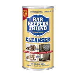 Bar Keepers Friend No Scent Stainless Steel Cleaner & Polish 15 oz Powder