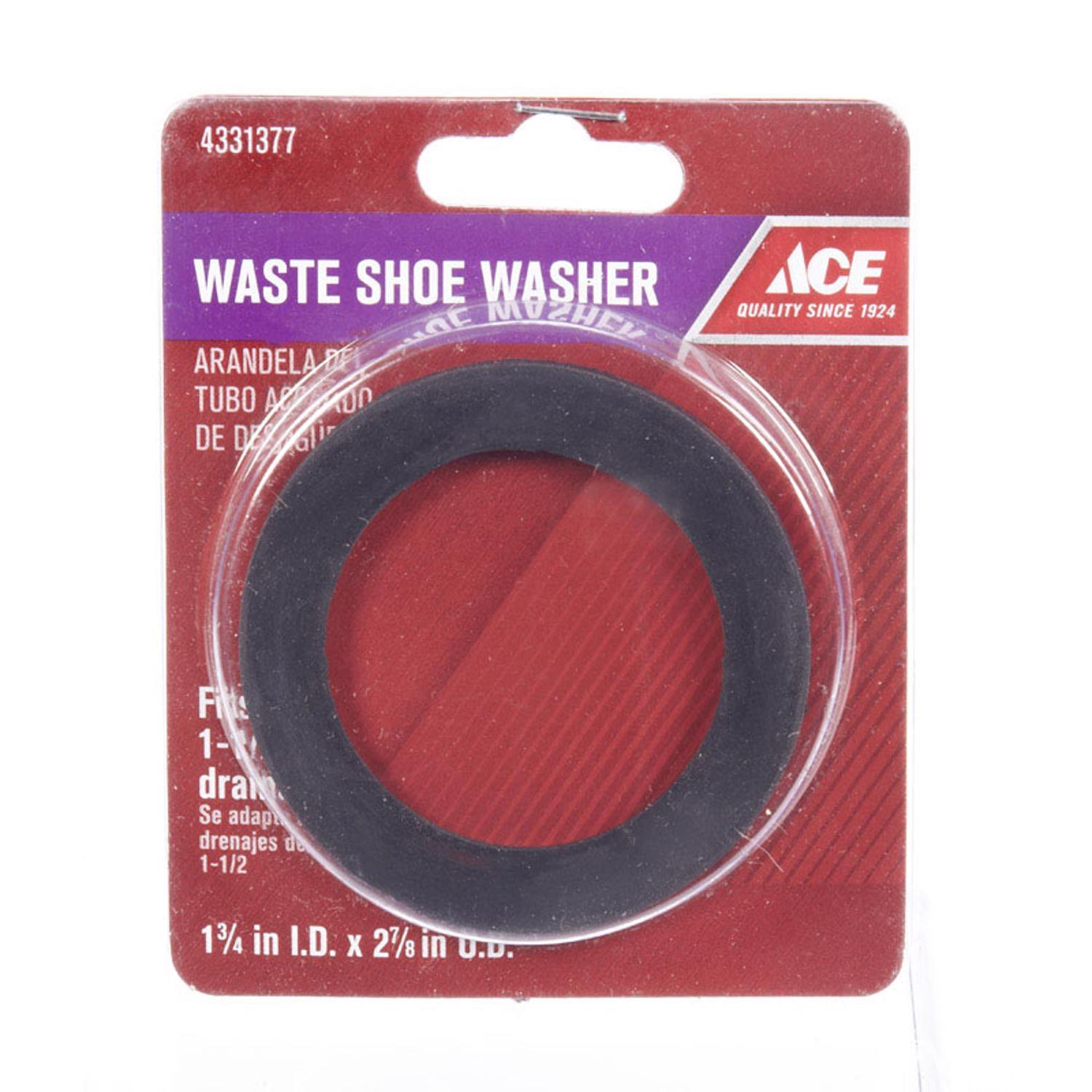 Photo 1 of 2pc Ace 1-1/2 in. D Rubber Replacement Washer 1 pk