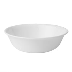Corelle 18 oz Winter Frost Glass/Porcelain Soup/Cereal Bowl 6.25 in. D 1 pk