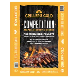 Griller's Gold Competition Blend All Natural Cherry/Hickory/Maple BBQ Wood Pellet 20 lb