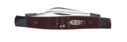 Case Stockman Brown Stainless Steel 3.88 in. Pocket Knife