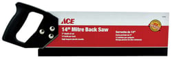 Ace 14 in. Mitre Back Saw 12 TPI 1 pc