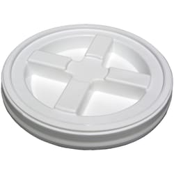 Encore White Polyethylene Paint Pail Lid