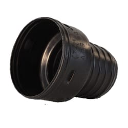 Advance Drainage Systems 3 in. Snap X 3 in. D Snap Polyethylene 4 in. Corrugated-to-Clay Pipe Adapte