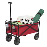 Seina Road Warrior Polyester Fabric Utility Cart 3.6 cu ft