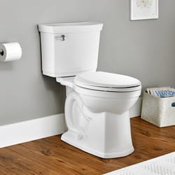 American Standard Astute Vormax ADA Compliant 1.28 gal White Elongated Complete Toilet