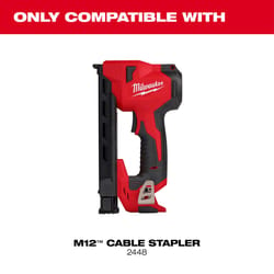 Milwaukee 3/4 in. W X 1 in. L Insulated Crown Cable Staples 600 pk