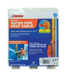 Frost King 12 ft. L Heating Cable For Water Pipe