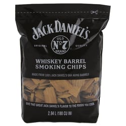 Jack Daniel's Whiskey Barrel All Natural Oak Wood Smoking Chips 180 cu in