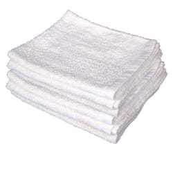 Buffalo Cotton Terry Towels 14 in. W X 17 in. L 12 pk