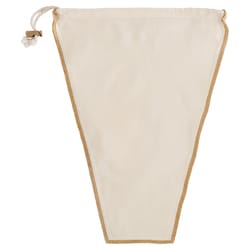 Beyond Gourmet Beige Cotton Oat Milk Bag