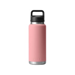 雪人漫步者36盎司砂岩粉红色双酚a免费瓶子，带瓶盖
