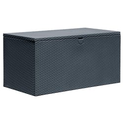 ShelterLogic Spacemaker 54 in. W X 30 in. D Charcoal Steel Deck Box 134 gal