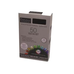 Celebrations Platinum LED Mini Multicolored 50 ct String Christmas Lights 50 ft.
