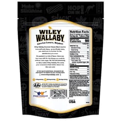 Wiley Wallaby Australian Style Gourmet Black Licorice 10 oz