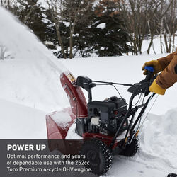 Toro Power Max 824 OE 24 in. 252 cc Two stage Gas Snow Blower