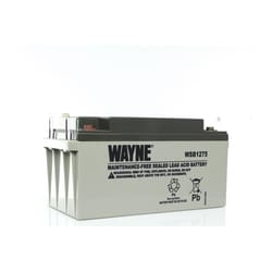 Wayne Sealed Lead-Acid 12-Volt 12 V 75 mAh Maintenance-Free Battery WSB1275 1 pk