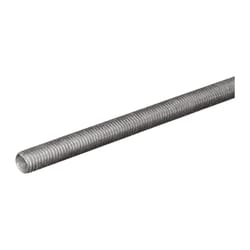 SteelWorks 5/16 -18 in. D X 24 in. L Steel Threaded Rod