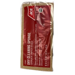 Ace Medium Duty Dry Cleaning Sponge For Multi-Purpose 6 in. L 1 pc