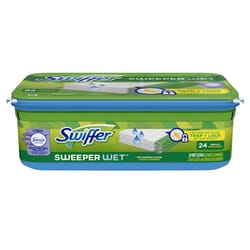 Swiffer Sweeper 5.4 in. Wet Microfiber Mop Refill 24 pk