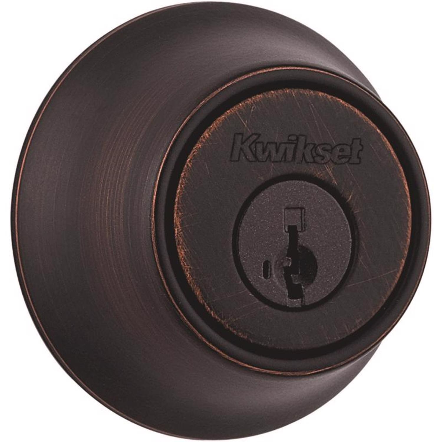 Photo 1 of ***PARTS ONLY******NON REFUNDABLE***
Kwikset SmartKey Security Venetian Bronze Metal Single Cylinder Deadbolt