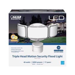 Feit Motion-Sensing Hardwired LED White Security Floodlight