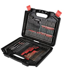 Ace High Speed Steel Drill and Driver Bit Set 253 pc