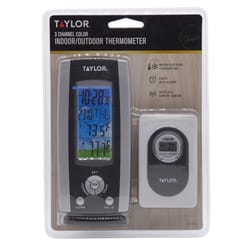 Taylor 3-Channel Weather Station with Clock
