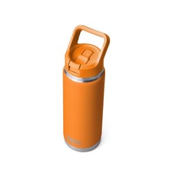 YETI Rambler 26 oz King Crab Orange BPA Free Bottle with Straw Cap