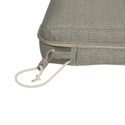 Duck Covers Weekend Moonrock Polyester Reversible Bench Cushion 3 in. H X 59 in. W X 18 in. L