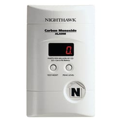 Kidde Nighthawk Plug-In w/Battery Back-up Electrochemical Carbon Monoxide Detector