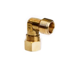 ATC 5/8 in. Compression 1/2 in. D MPT Brass 90 Degree Elbow