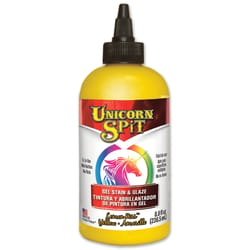 Unicorn Spit Flat Yellow Gel Stain and Glaze 8 oz