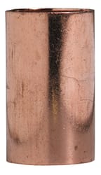 NIBCO 1/2 in. Sweat X 1/2 in. D Sweat Copper Coupling with Stop 1 pk