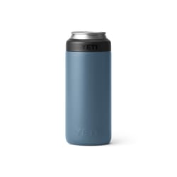 YETI Rambler Colster 12 oz Nordic Blue BPA Free Slim Can Insulator