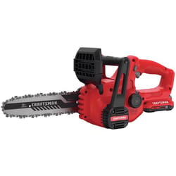 Craftsman V20 CMCCS610D1 10 in. Battery Chainsaw Kit (Battery &amp; Charger)