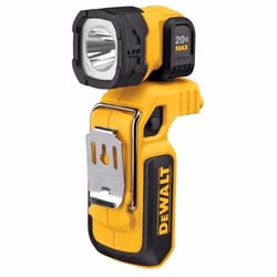 DeWalt 20V MAX 160 lm Black/Yellow LED Work Light Flashlight
