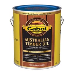卡博特澳大利亚木材油低VOC透明红木火焰油澳大利亚木材油1加仑