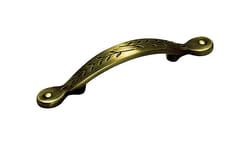 Amerock Natures Splendor Inspirations Cabinet Pull 3 in. Elegant Brass 1 pk