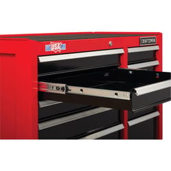 工匠26.5 in. 5 drawer Metal Rolling Tool Cabinet 37.5 in. 高X 18英寸. D